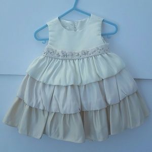 Satin material Dress for Baby